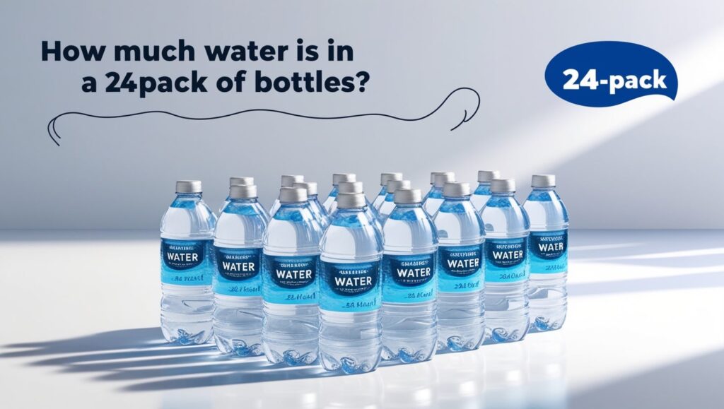 How Much Water is in a 24-Pack of Bottles?