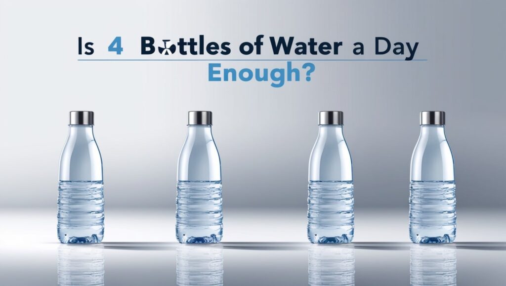 Is 4 Bottles of Water a Day Enough