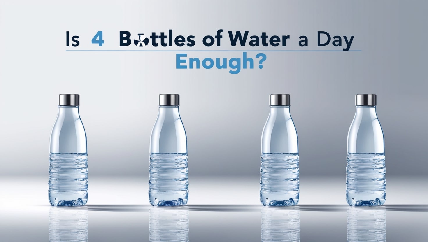 Is 4 Bottles of Water a Day Enough