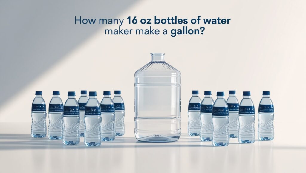 How Many 16 oz Bottles of Water Make a Gallon?