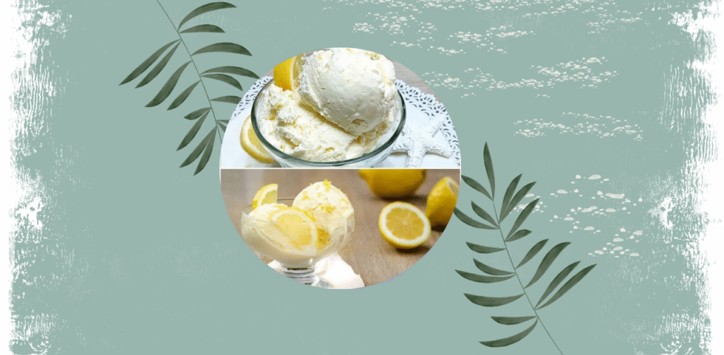 lemon ice cream Recipe