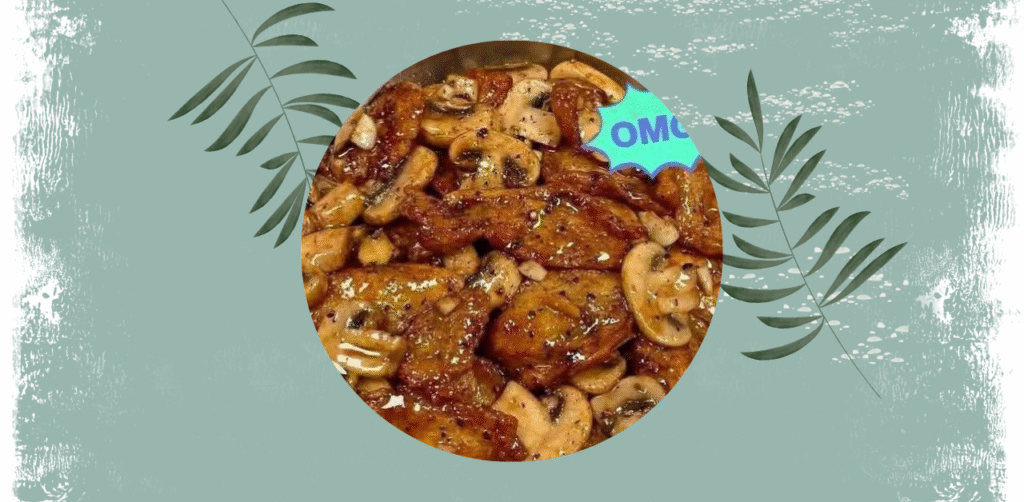 Black Pepper Chicken with Mushrooms Recipe