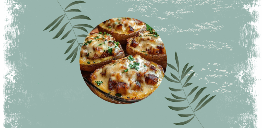 Oven-Fried Stuffed Potatoes Recipe