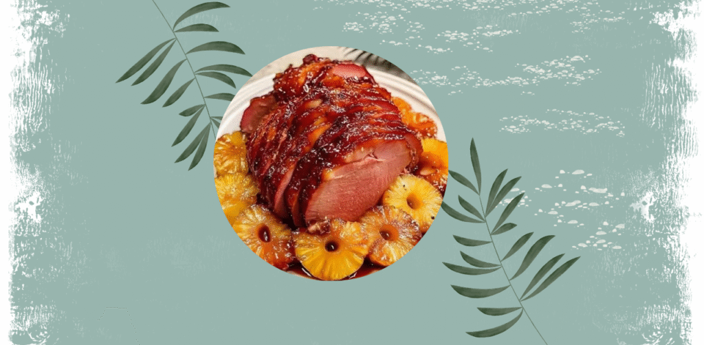 pineapple-glazed ham Recipe