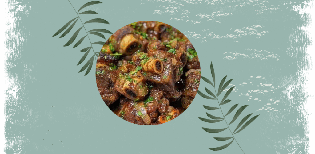 Braised Oxtail Recipe