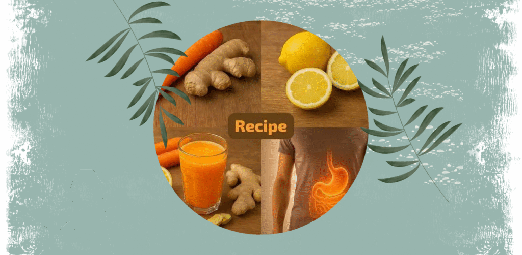 Carrot Ginger Juice Recipe