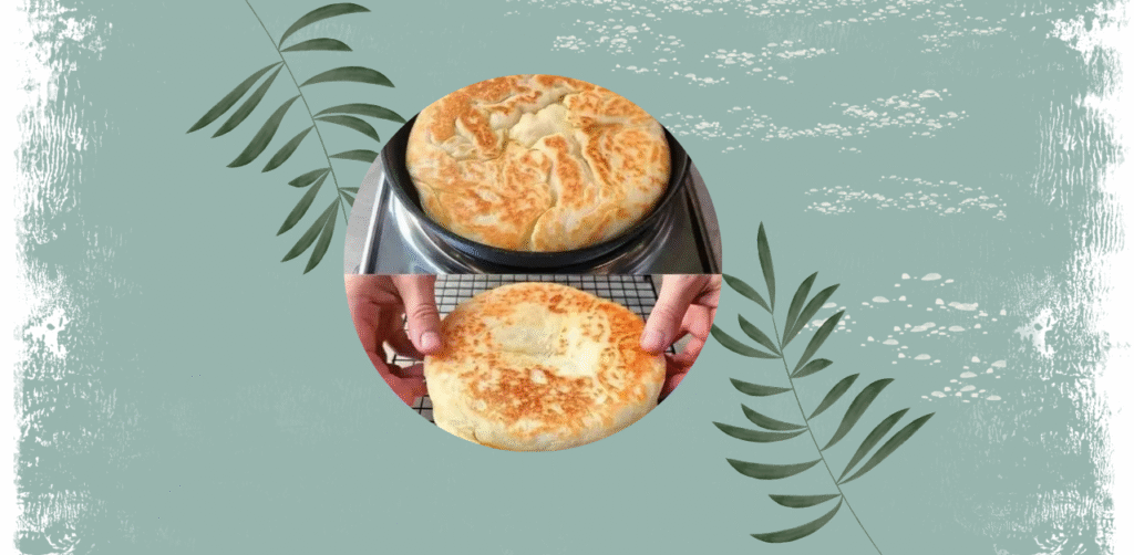 Cheese bread cooked in a pan Recipe