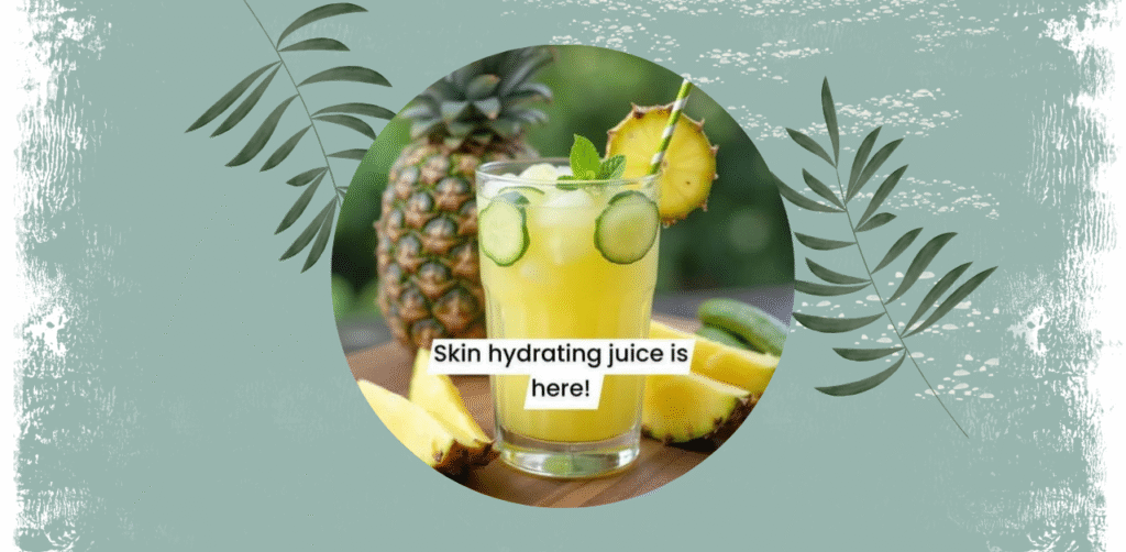 Pineapple and Cucumber Juice Recipe