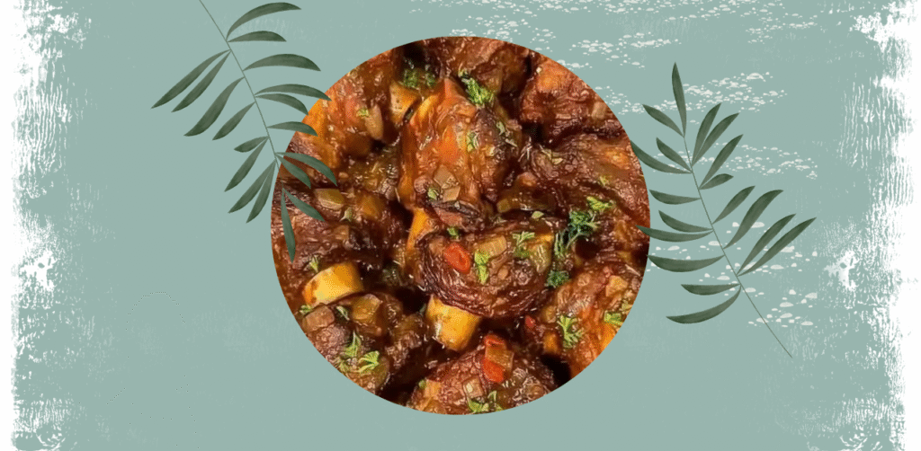 Braised Oxtail Delight Recipe