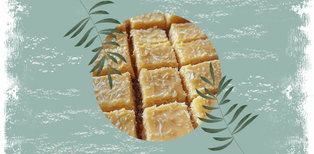 Coconut Custard Bars Recipe