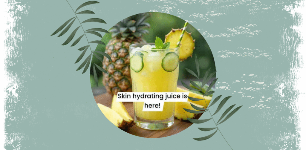 Pineapple and Cucumber Juice Recipe