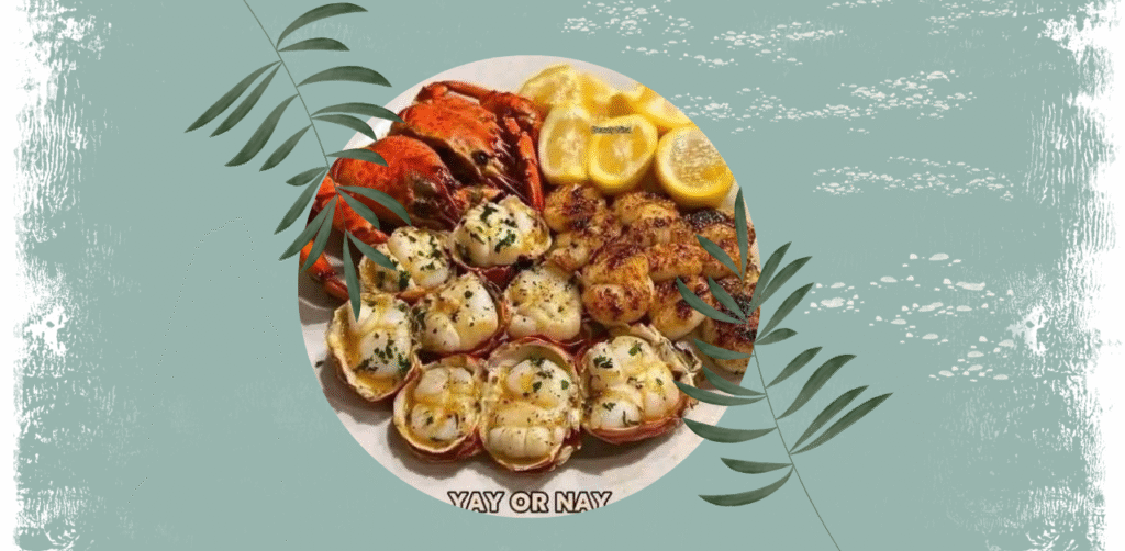 Garlic Butter Lobster and Scallops Recipe