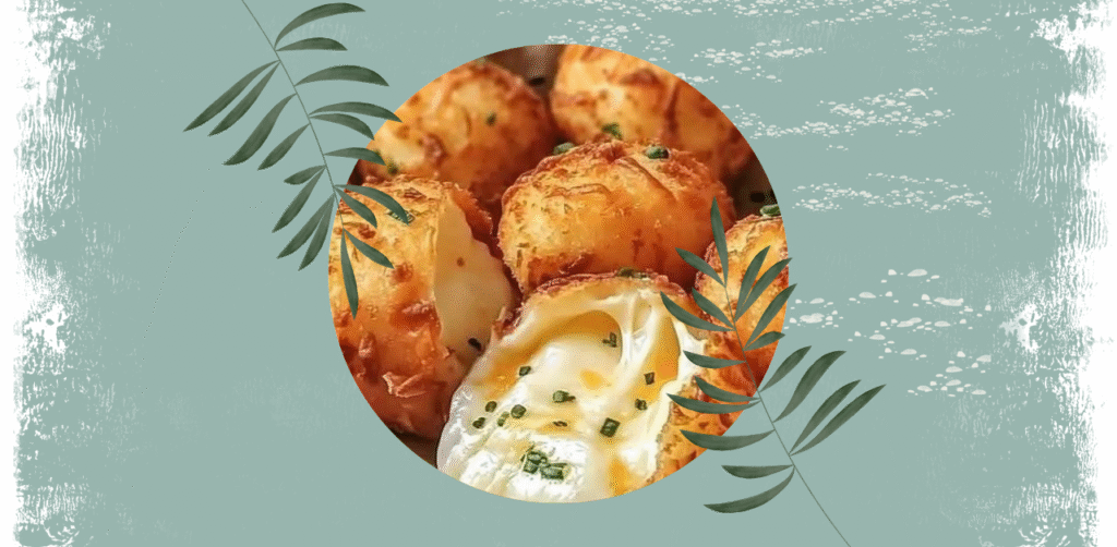 Cheesy Potato Balls Recipe