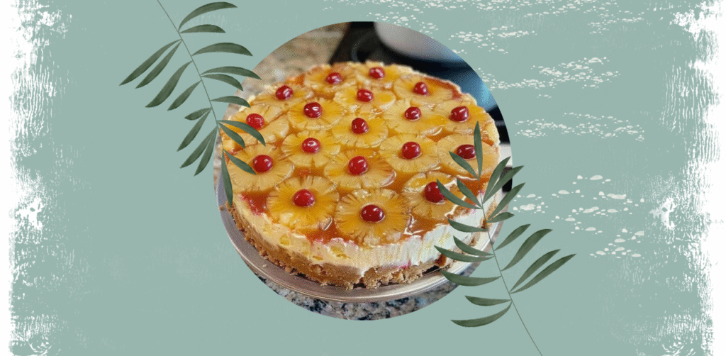 Pineapple Upside-Down Cheesecake Recipe