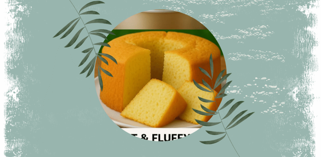 Soft & Fluffy Chiffon Cake Recipe