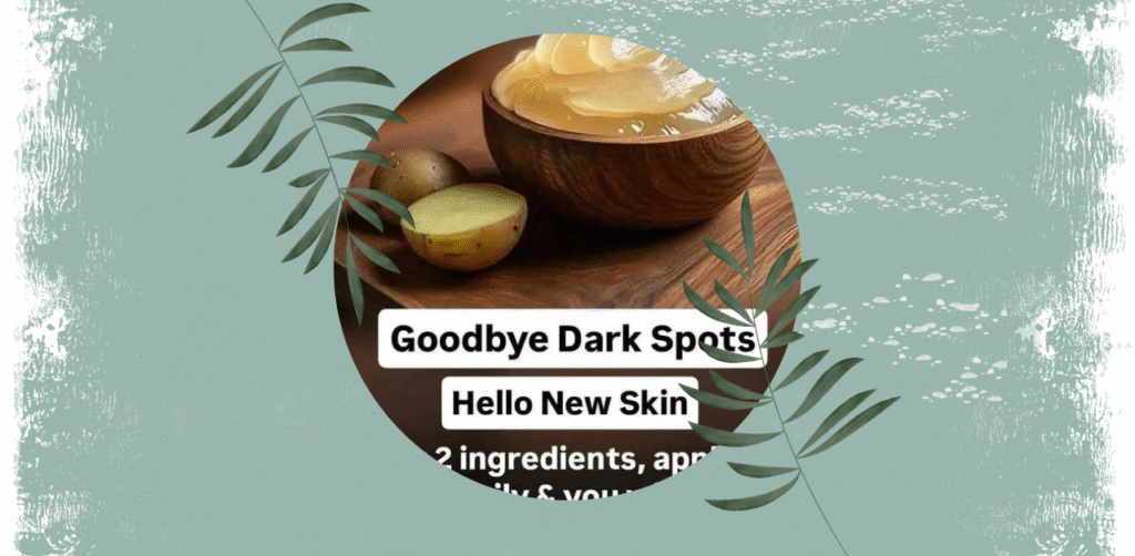 Homemade Glow Skin and Dark Spot Reduction Remedy