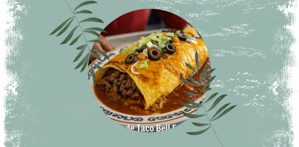 Homemade Taco Bell Enchirito Recipe