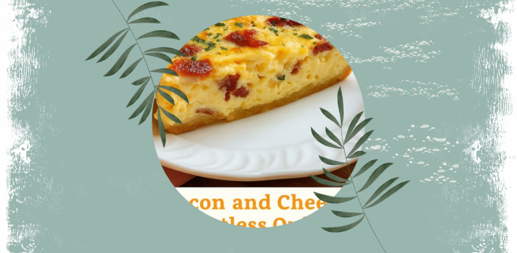 Bacon and Cheese Crustless Quiche Recipe