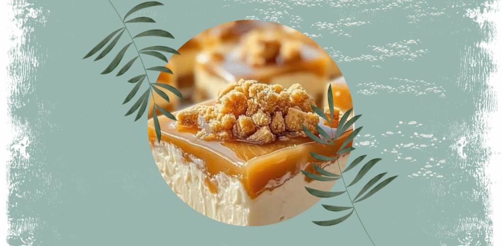 Butterscotch Graham Cracker Cheesecake Bars Recipe