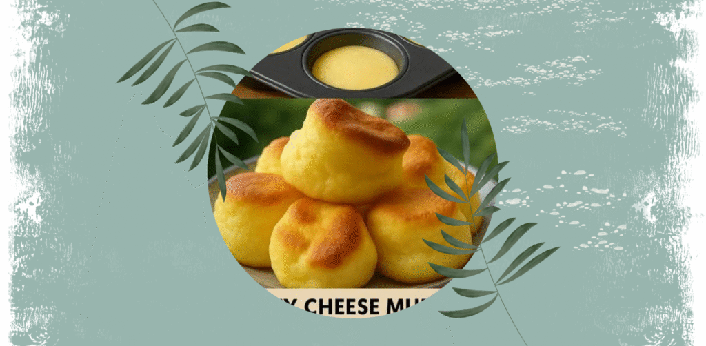 Fluffy Cheese Muffins Recipe