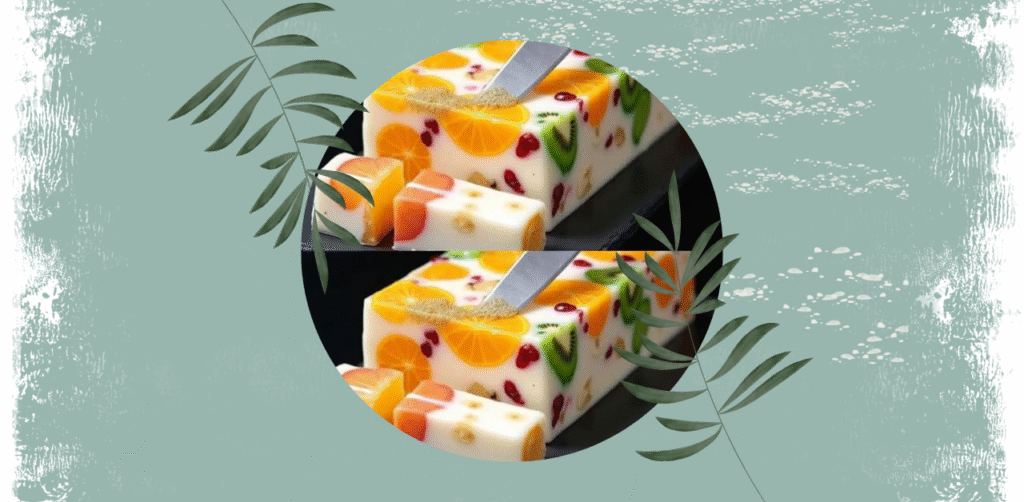 Milk and Fruit Dessert Recipe