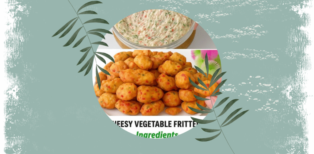 Cheesy Vegetable Fritters Recipe