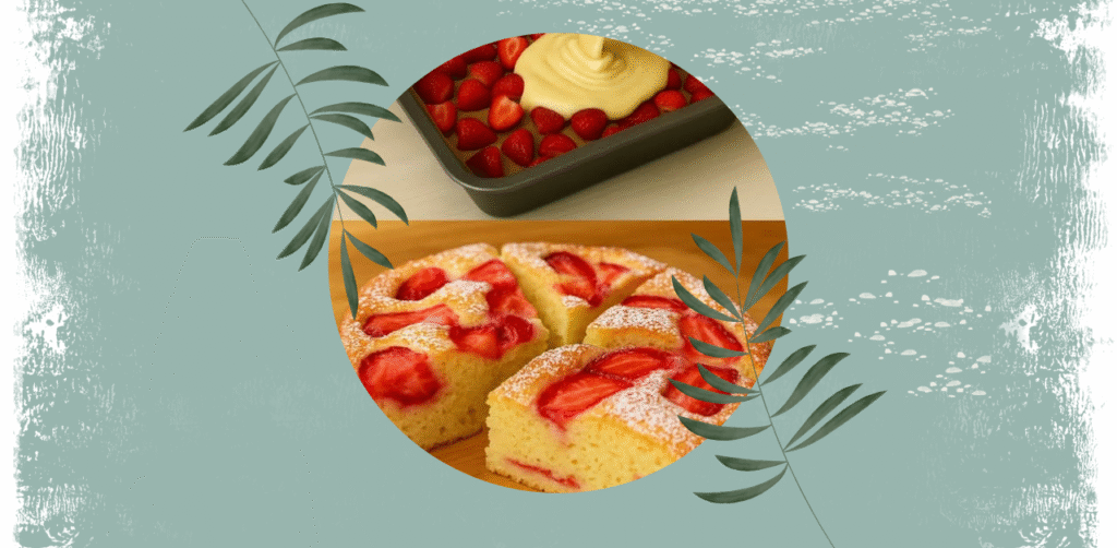 Moist Strawberry Cake Recipe