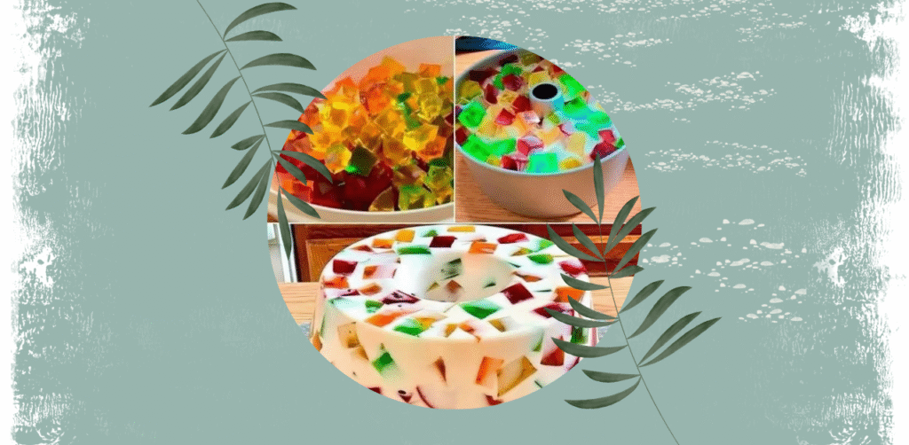 Mosaic Jelly with 4 Ingredients