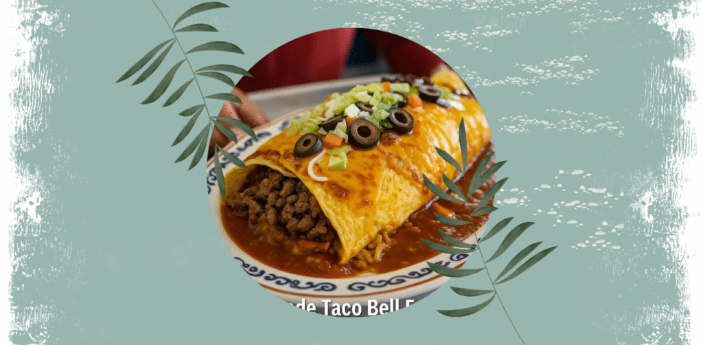 Homemade Taco Bell Enchirito Recipe