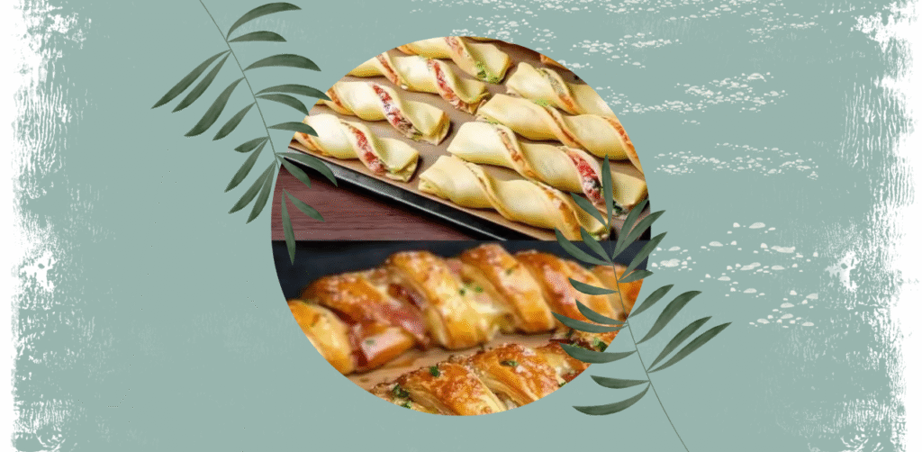 Fastest Puff Pastry Appetizer – Bacon & Zucchini Pinwheels Recipe