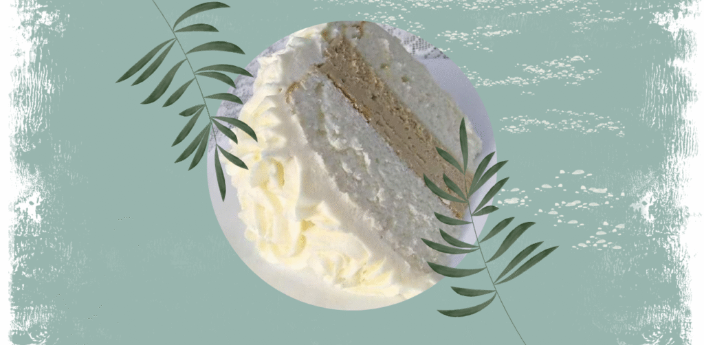 White Almond Wedding Cake Recipe