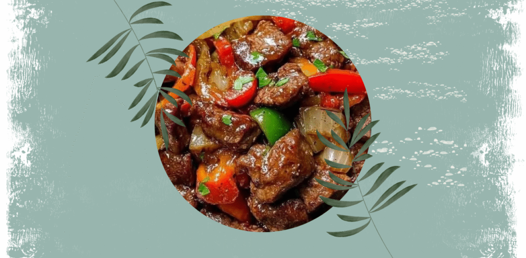 Stir-Fried Beef with Bell Peppers & Onions Recipe