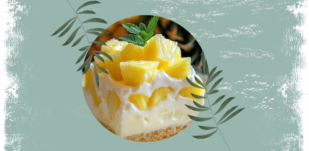 No-Bake Pineapple Cream Dessert Recipe