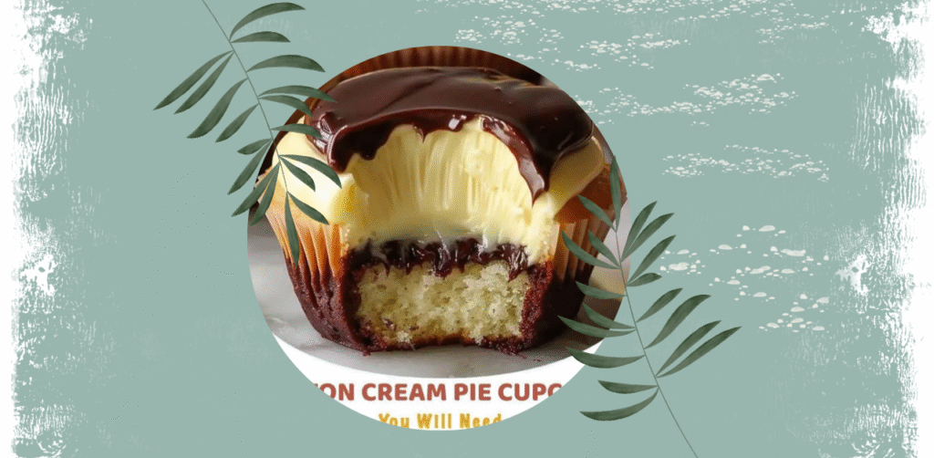 Boston Cream Pie Cupcakes Recipe
