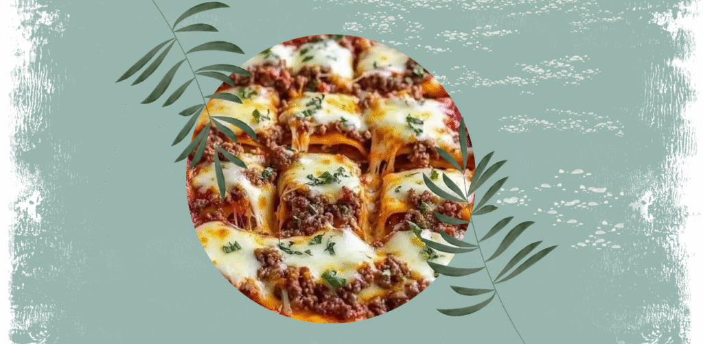 Cheesy Beef Pizza Casserole Recipe