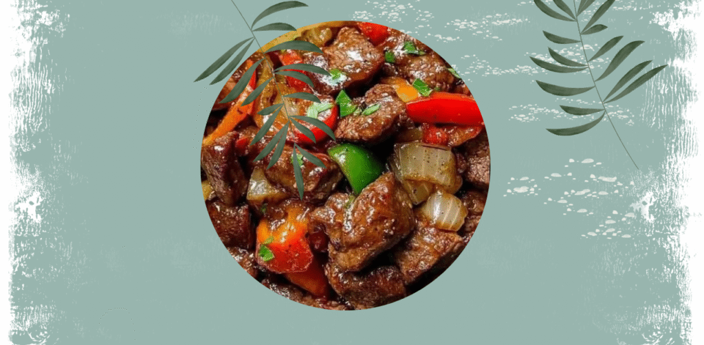 Stir-Fried Beef with Bell Peppers & Onions Recipe