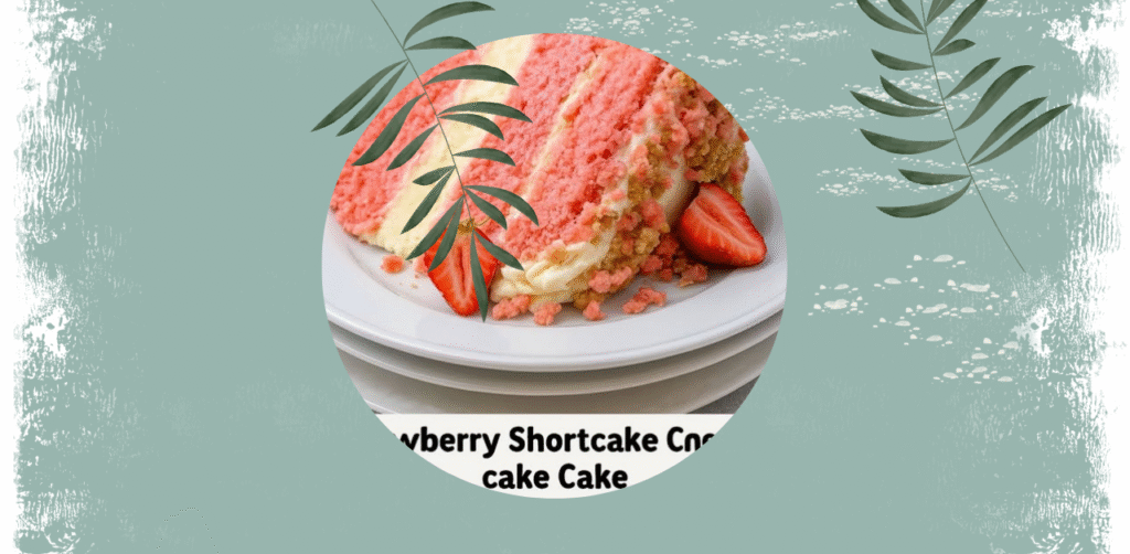 Strawberry Shortcake Cheesecake Cake Recipe