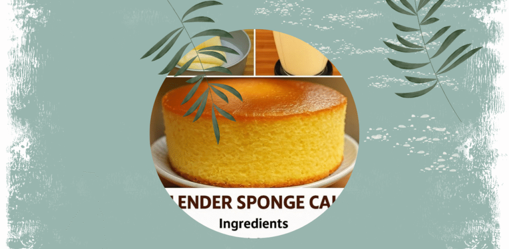 Blender Sponge Cake (Bizcocho en Licuadora) Recipe