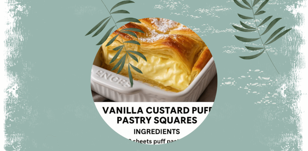 Creamy Custard Puff Pastry Delight Recipe