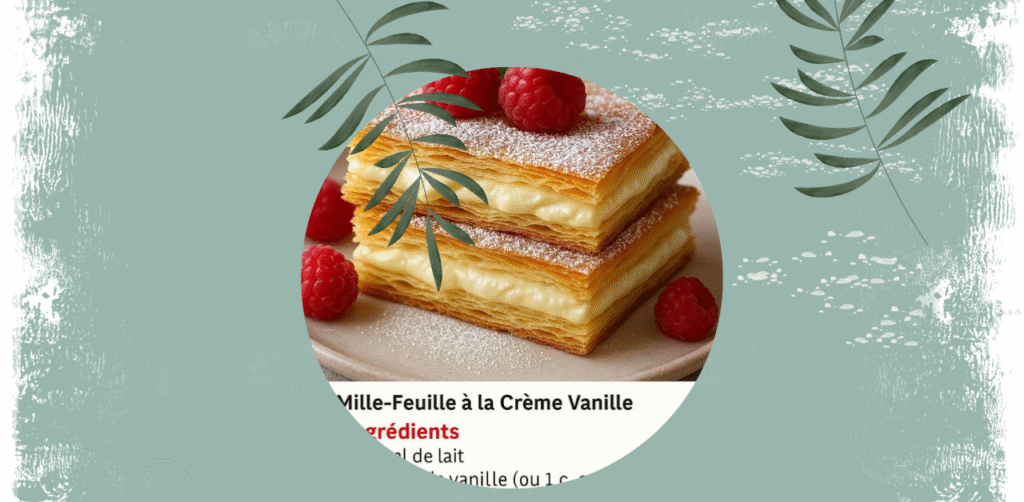Thousand-Leaf with Vanilla Cream Recipe