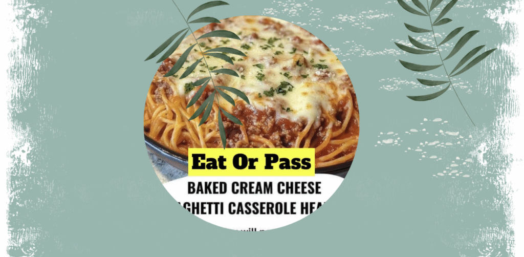 Baked Cream Cheese Spaghetti Casserole Recipe
