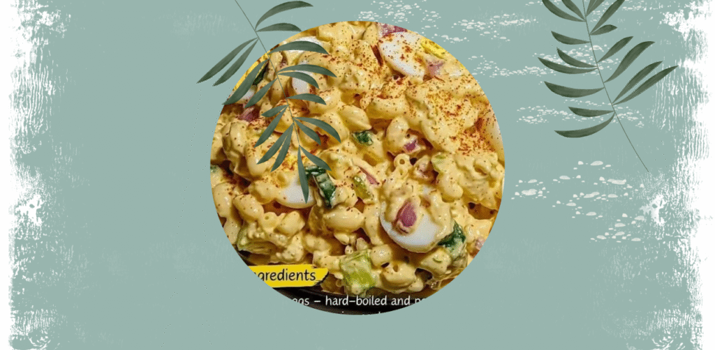 Deviled Egg Macaroni Salad Recipe