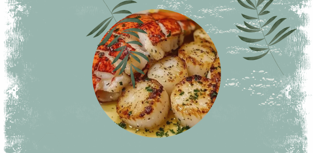 Garlic Butter Lobster and Scallops Recipe