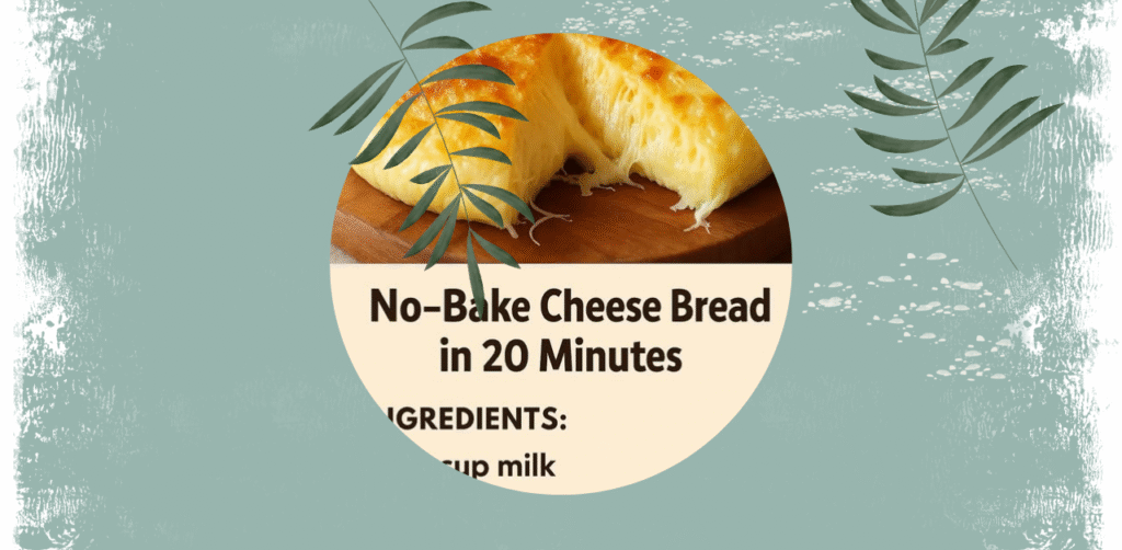 No-Oven Cheese Bread in 20 Minutes Recipe