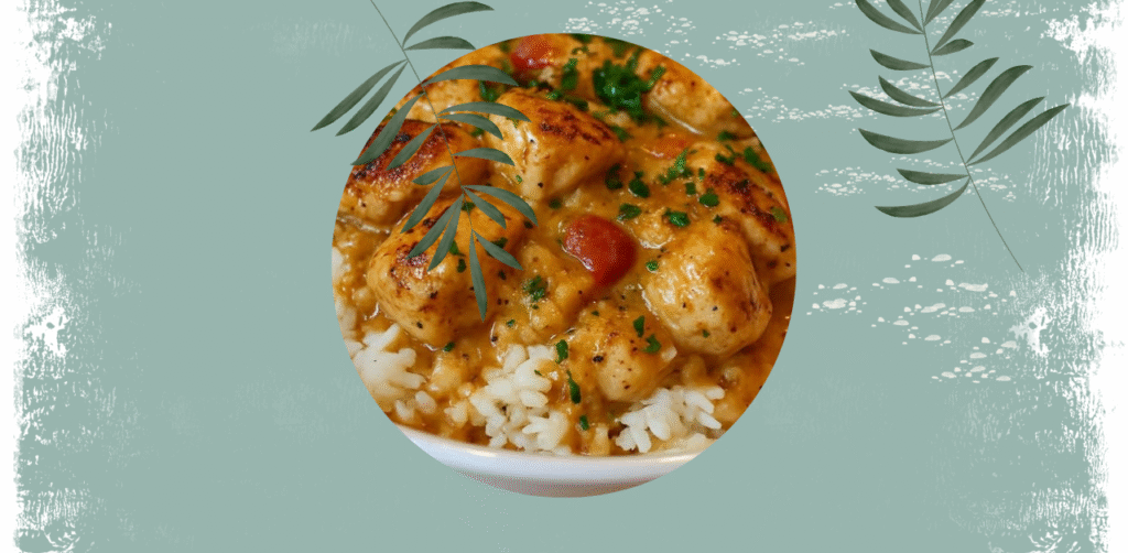 Smothered Chicken and Rice Recipe