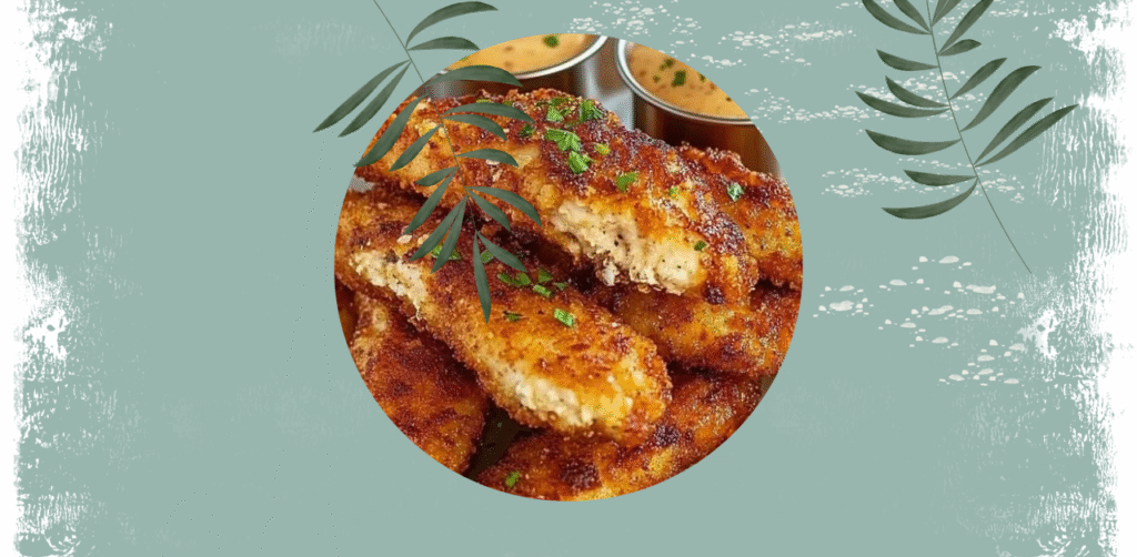 Crispy Chicken Tenders with Dipping Sauce Recipe
