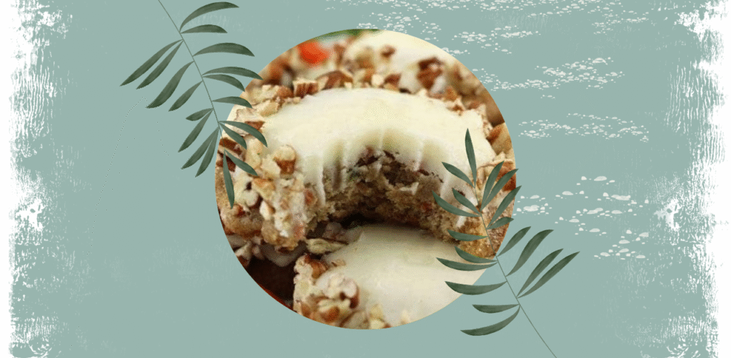 Carrot Cake Cookies with Cream Cheese Frosting