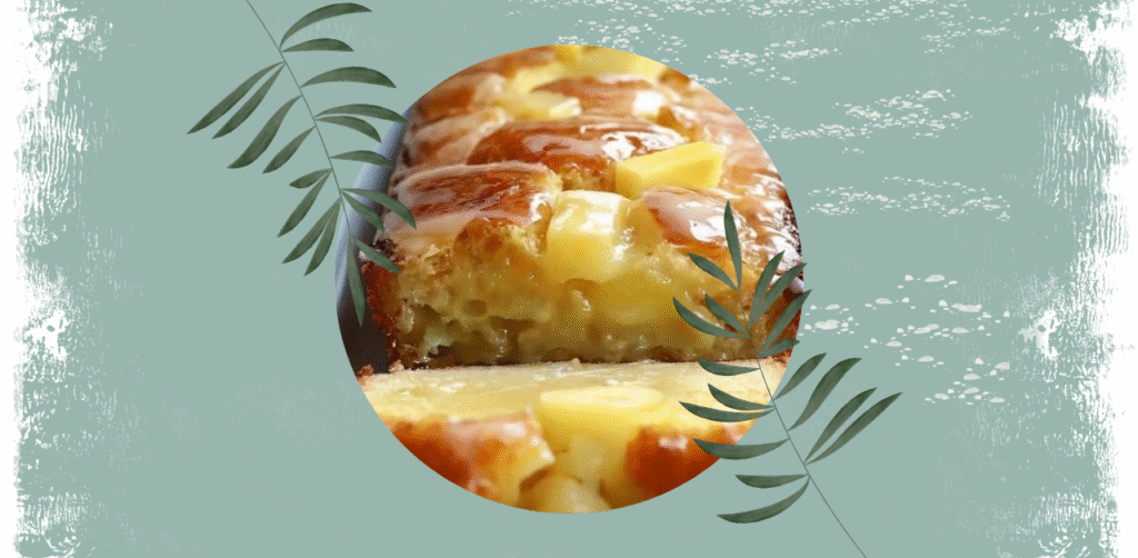 Pineapple Glazed Loaf Cake Recipe