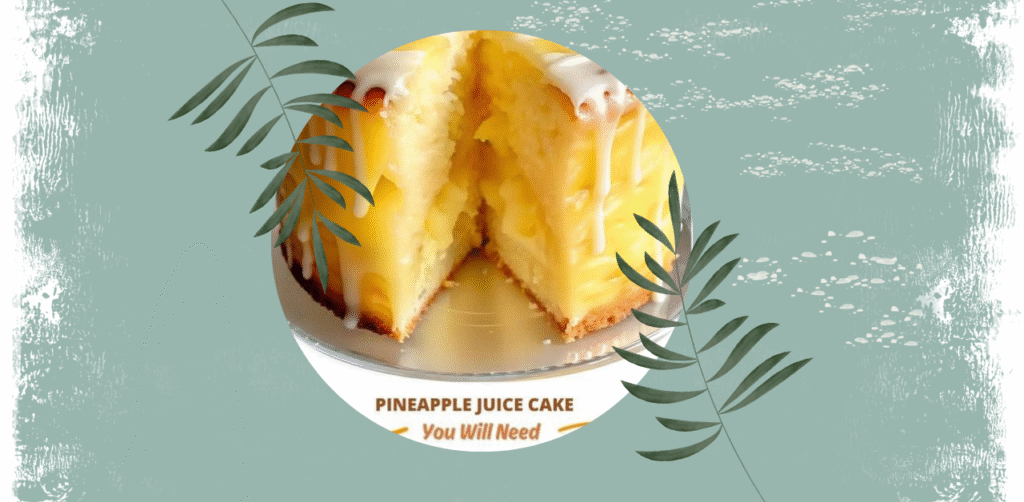 Pineapple Juice Cake Recipe