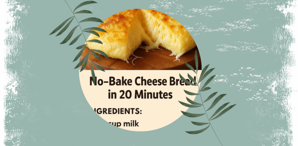 No-Oven Cheese Bread in 20 Minutes Recipe